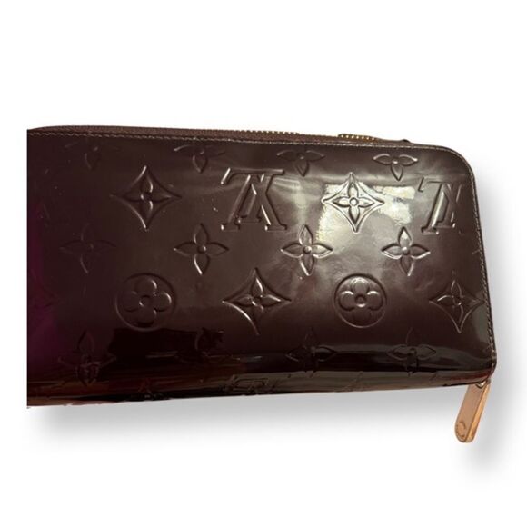 Louis Vuitton Vernis Zippy Wallet Rouge Fauviste - Picture 5 of 15